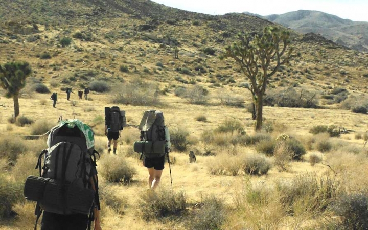 backpacking trip for teens in california